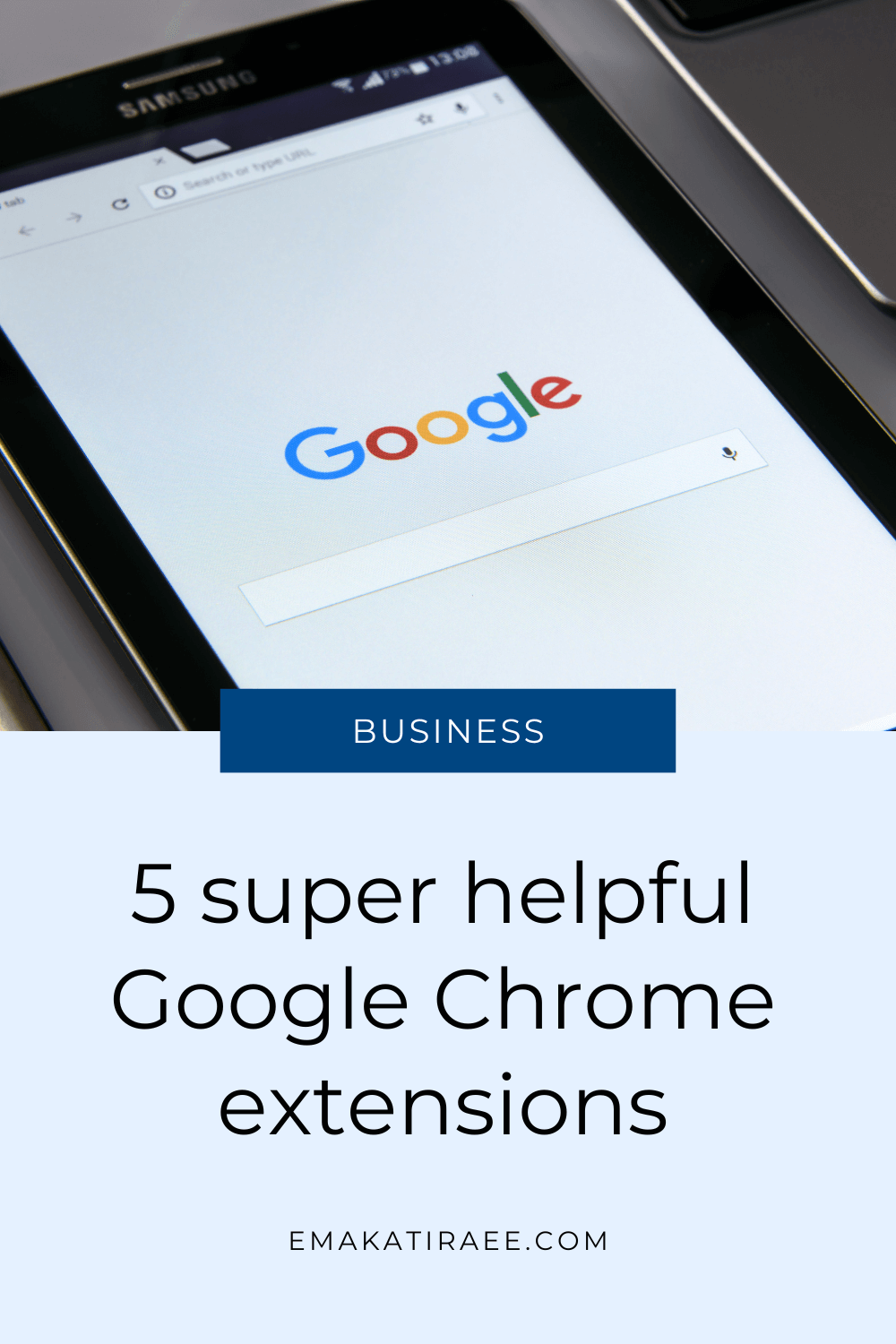5 Super Helpful Google Chrome Extensions